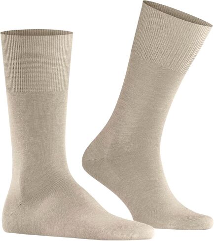 FALKE Men's Airport Dress Socks, Premium Merino Wool Cotton Blend, Sustainable Luxury, Eco-Friendly Business Casual, 1 Pair in Saudi Arabia