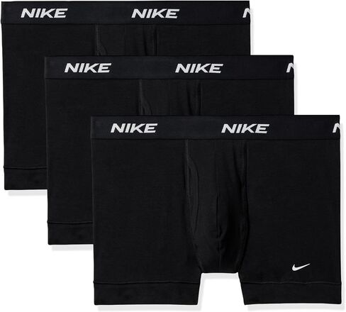 Nike Men's All Day Cotton Stretch Trunk W/Fly Underwear (3-Pack) in Saudi Arabia