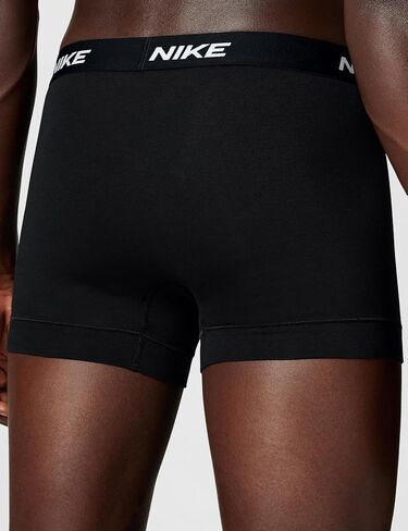 Nike Men's All Day Cotton Stretch Trunk W/Fly Underwear (3-Pack) in Saudi Arabia