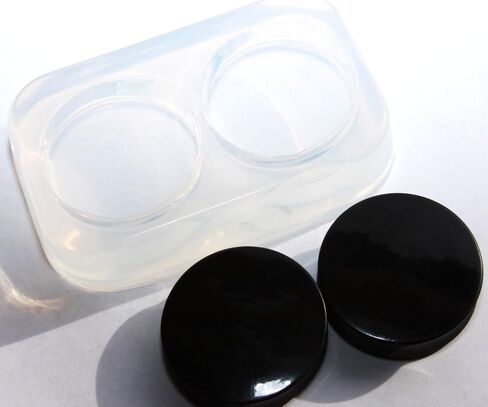 Clear Tunnel Ear Plug Piercing Mold. Big Tunnel Size! 42mm (one Pair, 2 Pieces) Free USA Shipping! in Saudi Arabia