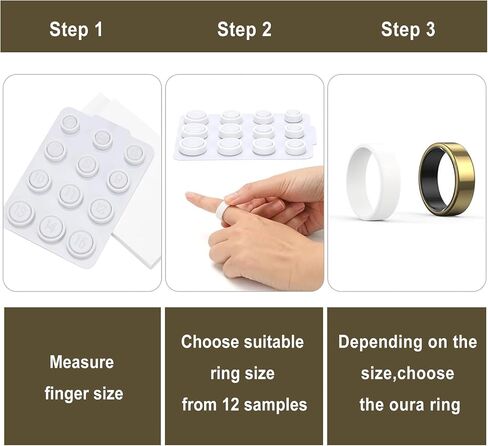 طقم التحجيم Ring 4 ، متوافقة مع Ring4 ، أداة قياس الأصابع المهنية ، Ring Smart Find الخاص بك قبل شراء الحلقة ، الحجم من 4 إلى 15 in Saudi Arabia