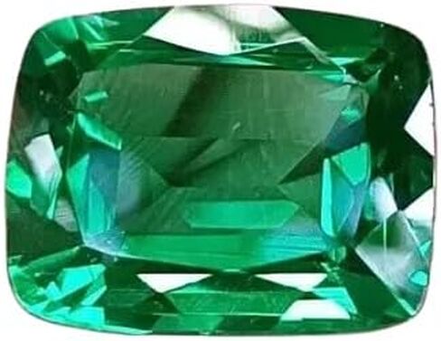 Flawless 10 Ct Natural Green Emerald Cushion Cut Loose Gemstone Collectible Gems Stone for Fine Jewelry, Luxury Designs, and Collectors in Saudi Arabia