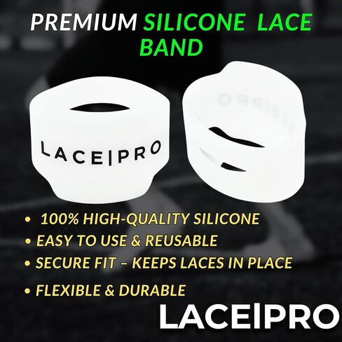 Soccer Shoe Lace Bands - Elastic Shoelaces Cover For Kids - Bands For All Shoe Sizes - Keep Laces Tied During Sports in Saudi Arabia