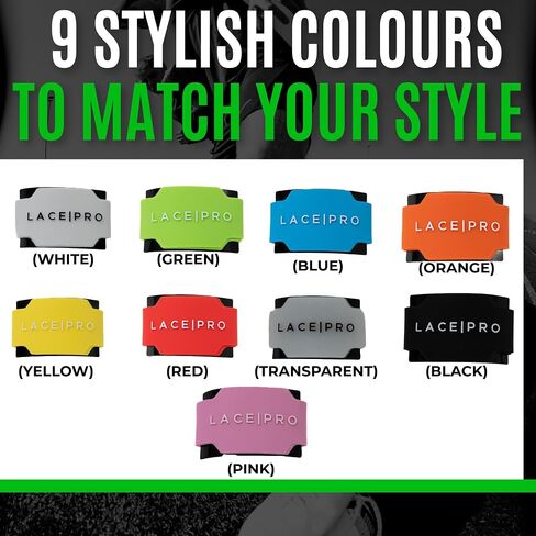 Soccer Shoe Lace Bands - Elastic Shoelaces Cover For Kids - Bands For All Shoe Sizes - Keep Laces Tied During Sports in Saudi Arabia