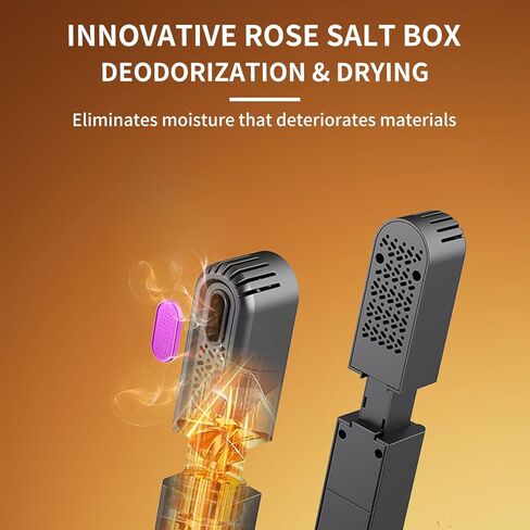 Telescopic shoe dryer, telescopic shoe drying machine, silent operation, timer function, eliminates odor and moisture from work boots and gloves in Kuwait