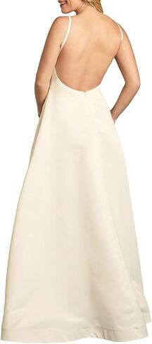 فستان زفاف الظهر الخاص بـ David's Bridal Satin A-Line in Kuwait