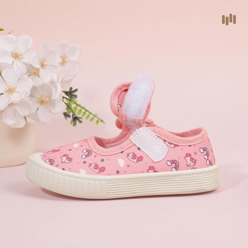 Hehainom Toddler Girls Dress Shoes Mary Jane Flats Kids Bow Party Party School Uniform Reshies Shoeiker Shoes in Saudi Arabia