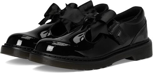 Dr. Martens Girl's Polley Ii Bow Y (Big Kid) Mary Jane Flat in Saudi Arabia