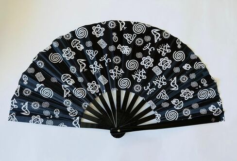 Clacking Fans for Line Dancing - Exclusive Large Handheld Bamboo Clack Fan - Perfect Clapping Fans for Adult in Saudi Arabia