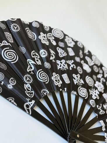 Clacking Fans for Line Dancing - Exclusive Large Handheld Bamboo Clack Fan - Perfect Clapping Fans for Adult in Saudi Arabia