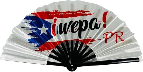 Clacking Fans for Line Dancing - Exclusive Large Handheld Bamboo Clack Fan - Perfect Clapping Fans for Adult in Saudi Arabia