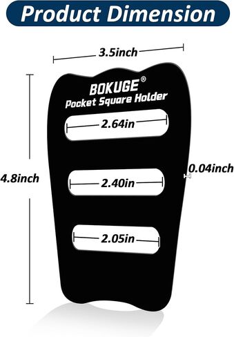 Pocket Square Holder,Keeps Pocket Squares for Men in Place，Fashionable Suit Accessories for Men in Saudi Arabia