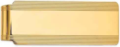 Diamond2Deal 14k Yellow Gold Money Clip in Saudi Arabia