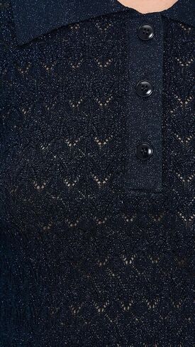 Sea Women's Ruby Knit Long Sleeve Polo in Kuwait