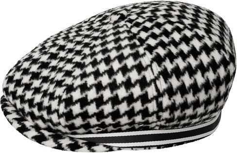 Kangol Block Zig Driving Cap Cap Flat Brown S in Saudi Arabia