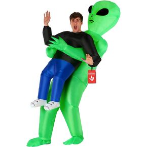 Morph Alien Costume, Inflatable Blow Up Alien Costumes Adult, Halloween Costumes for Adults, Halloween Costume for Men in Kuwait