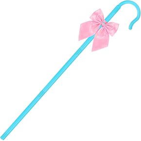 Shepherd Staff and Bow Tie Hook Canes with Bowtie for Women Halloween Party Cosplay in Kuwait