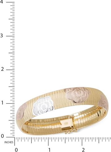 Italian Sterling Silver Omega Bracelet in Kuwait