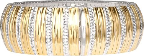 Italian Sterling Silver Omega Bracelet in Kuwait