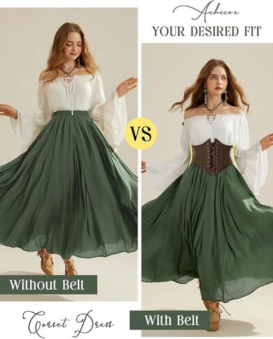 Scarlet Darkness Corset Belt for Women Lace Up Boned Underbust Corset Waist Belts in Saudi Arabia