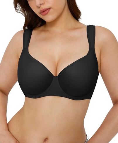 Popilush Minimizer Bras for Women Full Coverage Underwire, Plus Size Bra with Supportive & Comfortable for Large Breasts in Saudi Arabia