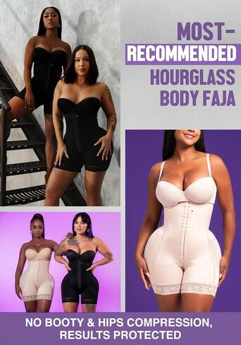 Snatched Body Stage 3 Strapless Faja High Compression | Shapewear Bodysuits for Women | Fajas Colombianas Moldeadoras in Saudi Arabia