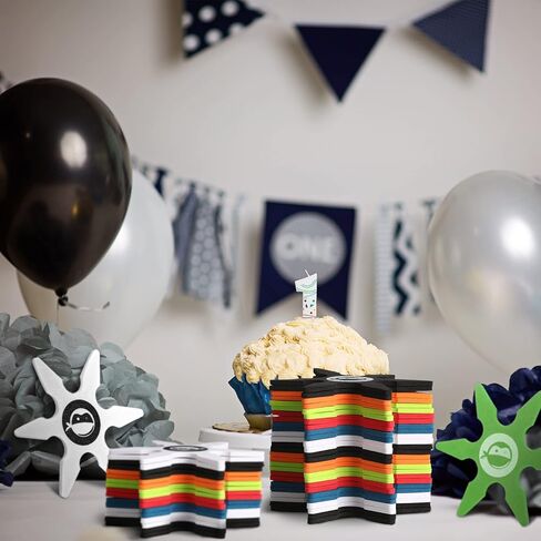 ألعاب نينجا فوم ستار تويز صغيرة من إسفنج الرمي على شكل نجوم من الفوم ألعاب رمي نينجا مفضلة لحفلات أعياد الميلاد للأولاد إكسسوار أزياء الهالوين، 4 بوصة (24، وردي داكن، وردي، أسود) in Kuwait