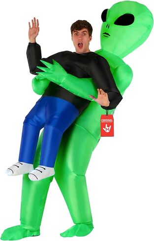 Morph Alien Costume, Inflatable Blow Up Alien Costumes Adult, Halloween Costumes for Adults, Halloween Costume for Men in Saudi Arabia