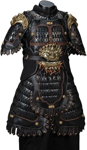 Tactical Samurai Armor, Pauldron Skirt Crotch Protector Chinese Outfits for High Rank (Customizable) in Saudi Arabia