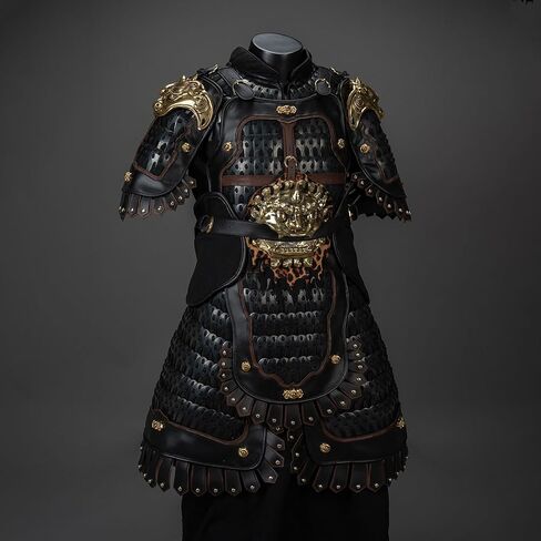 Tactical Samurai Armor, Pauldron Skirt Crotch Protector Chinese Outfits for High Rank (Customizable) in Saudi Arabia