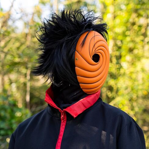 Abystyle Naruto Shippuden Tobi Mask Replica Cosplay Anime Manga Cosplay Complay Accessories Merch Gift in Saudi Arabia