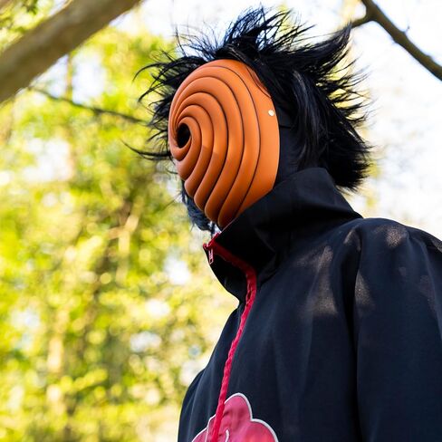 Abystyle Naruto Shippuden Tobi Mask Replica Cosplay Anime Manga Cosplay Complay Accessories Merch Gift in Saudi Arabia
