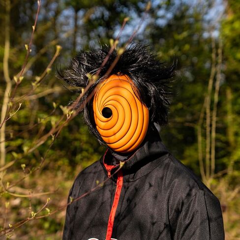 Abystyle Naruto Shippuden Tobi Mask Replica Cosplay Anime Manga Cosplay Complay Accessories Merch Gift in Saudi Arabia