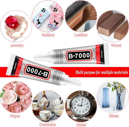 20 قطعة 15 مللي B7000 غراء شفاف لاصق مجوهرات حبة B-7000 غراء للمجوهرات حجر الراين لتقوم بها بنفسك إصلاح الهاتف الخليوي الملابس الزجاج المعادن حجر الخرز الخشبي جزء صغير البند in Kuwait