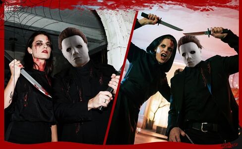 Michael Myers Mask,Halloween Horror Masquerade Cosplay Party Mask,MyersCostume Accessory for Cosplay in Saudi Arabia