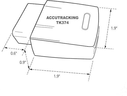 AccuTracking Solar GPS Tracker, 12,000mAh Long Lasting Battery, Magnetic, Heavy Duty, Large Panel, IP67 Waterproof, Trucks, Trailers, Equipment, RV, 4G LTE Worldwide, Subscription Needed in Saudi Arabia