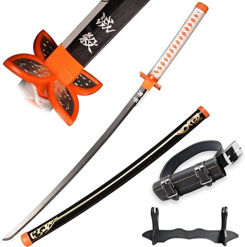SV anime Demon Slayer Sword Katana 41 بوصة زخرفية الهدية القابلة للتحصيل سيف sword ， أنماط مختلفة المتاحة in Kuwait
