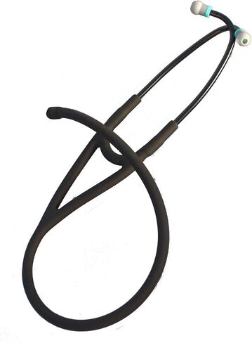 Compatible Replacement Tube by CardioTubes fits Littmann(r) MasterCardiologyI(r) and Littmann(r) Cardiology III(r) Stethoscopes - 7mm Binaurals BLACK TUBING in Kuwait