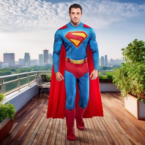 Rubies Superman 2025: Superman Cape for Adults, Men's One Size Red in Saudi Arabia