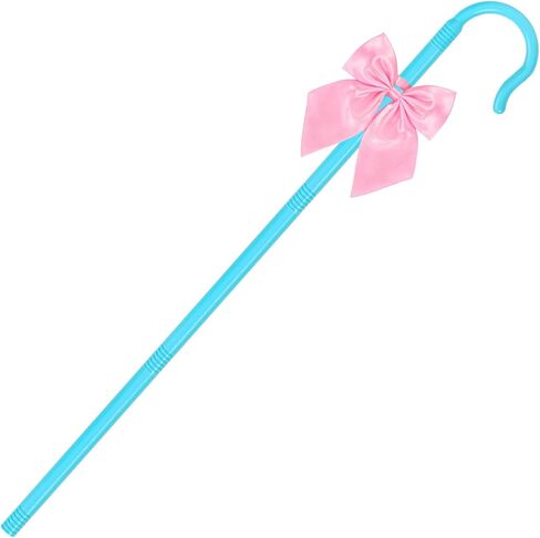 Shepherd Staff and Bow Tie Hook Canes with Bowtie for Women Halloween Party Cosplay in Saudi Arabia