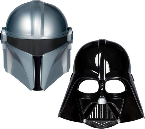 STAR WARS Mandalorian & Darth Vader Masks, 2-Pack Roleplay Toys, Costume for Kids, Toys for Boys & Girls Ages 5+ in Saudi Arabia