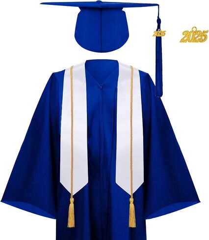 SYHOITE 4 PIETS 2025 TUREX TRAGUTION GOWTE CAP CAP TASSEL STOLE STOL in Saudi Arabia