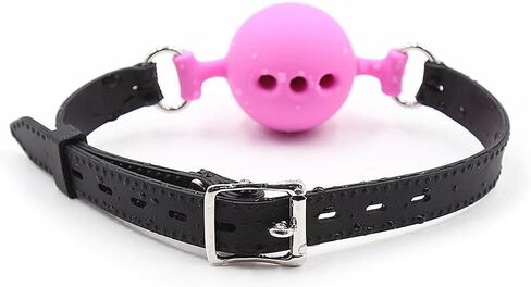 Breathable Open Mouth with Adjustable Buckle for Adults, Pink in Kuwait