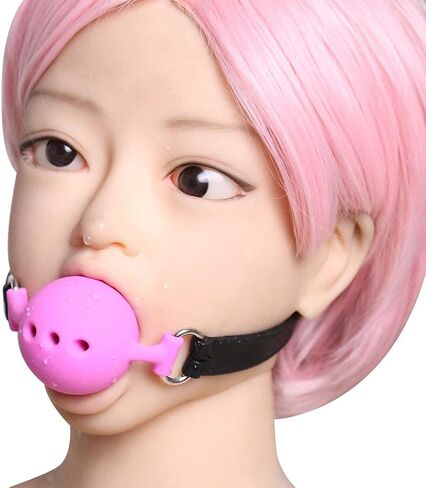 Breathable Open Mouth with Adjustable Buckle for Adults, Pink in Kuwait