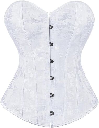 Kranchungel Corset Tops for Women: Plus Size Renaissance Corset - Lace up Bustier Overbust Halloween Costume - Photo Shoots in Saudi Arabia