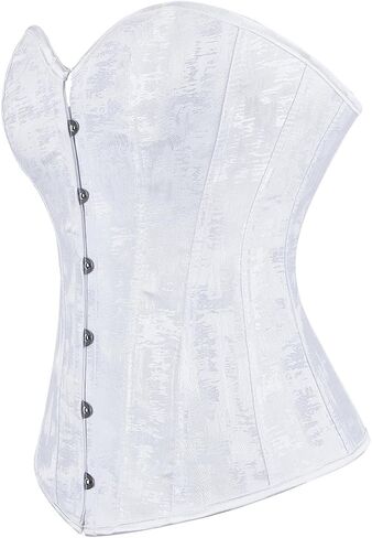 Kranchungel Corset Tops for Women: Plus Size Renaissance Corset - Lace up Bustier Overbust Halloween Costume - Photo Shoots in Saudi Arabia
