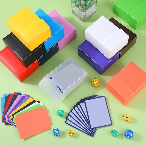 صناديق بطاقات سطح السفينة Leyndo TCG، سعة كبيرة مع فواصل، تناسب أكثر من 80 بطاقة ألعاب بطاقات التداول وحقائب تنظيم تخزين ألعاب بطاقات التداول والرياضة وبطاقات الألعاب، مناسبة للبطاقات القياسية (24) in Kuwait