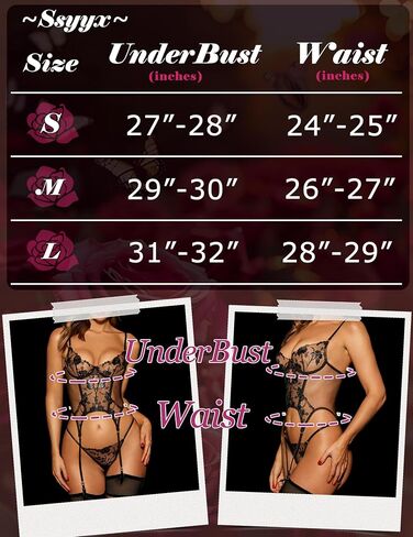 مجموعات الملابس الداخلية المثيرة للنساء الراقية ، الدانتيل النسائي مشد دانست Teddy Lingerie 3 قطعة مع حزام الرباط in Kuwait