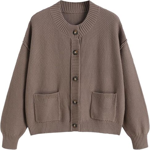 Zaful 2025 سترات كارديجان للنساء مع جيوب المريحة المريحة لأسفل cardigan cardigan in Saudi Arabia
