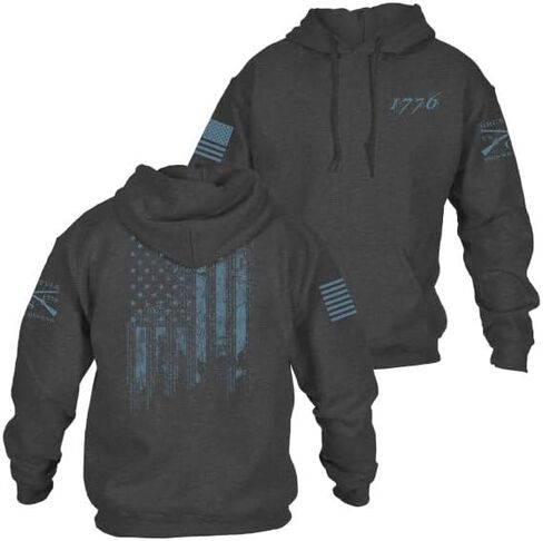 Grunt Style 1776 Flag Hoodie in Kuwait